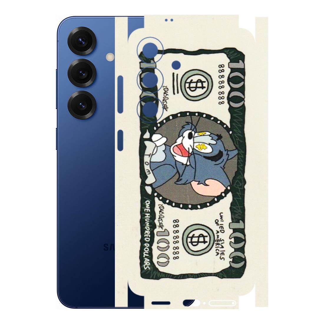 Samsung A/S Series Phone Skins (All Models) - Tom Hundred Dollar - 3D Embossed Finish (L-324) Samsung Galaxy S25 (5G)