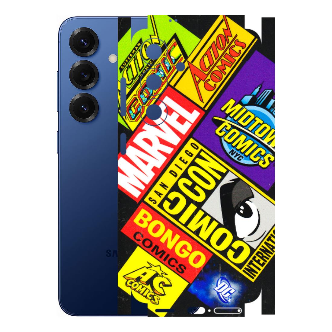 Samsung A/S Series Phone Skins (All Models) - Bongo Comic Con - 3D Embossed Finish (L-325) Samsung Galaxy S25 (5G)