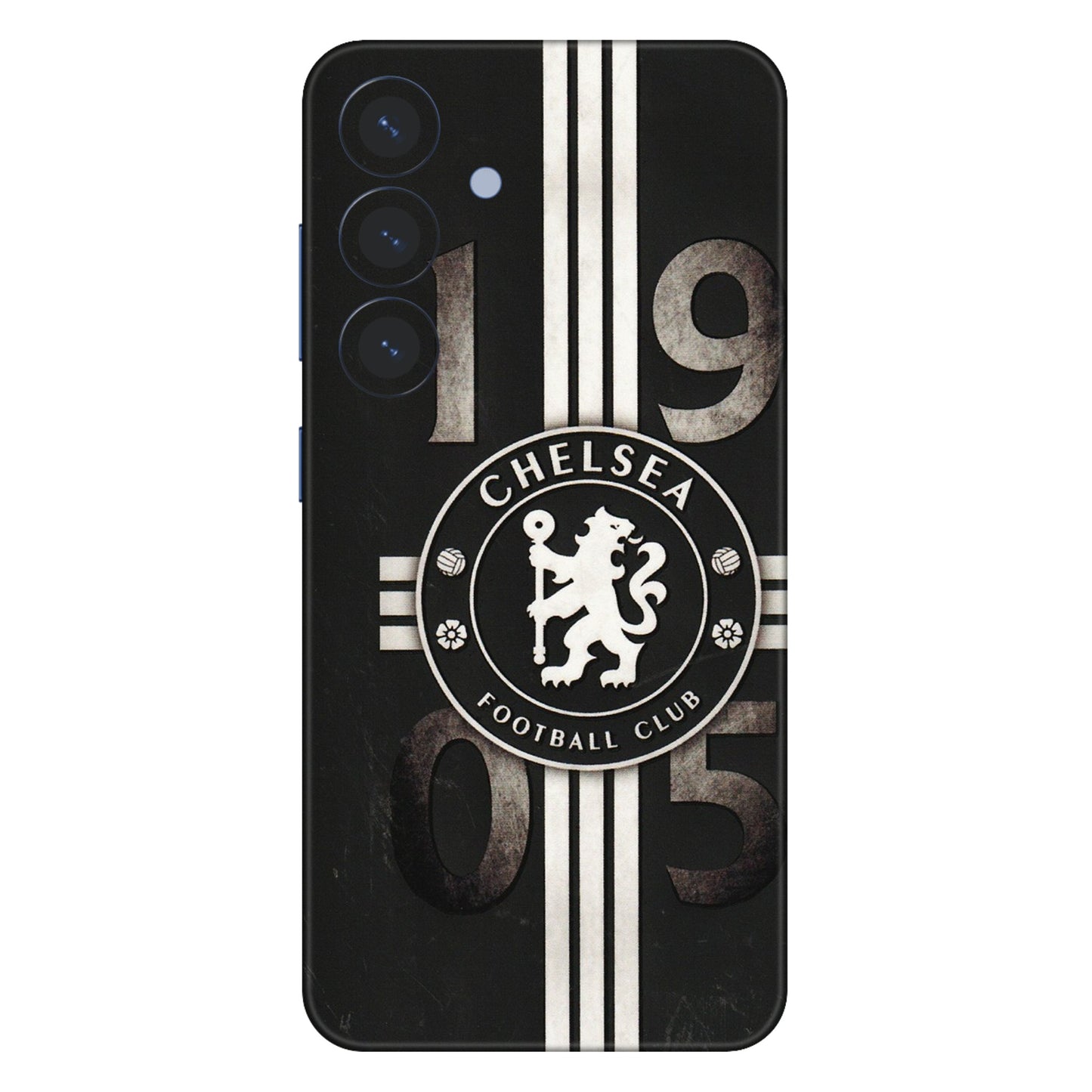 Samsung A/S Series Phone Skins (All Models) - Chelsea Fan Club - 3D Embossed Finish (L-36) Samsung Galaxy S25 (5G)