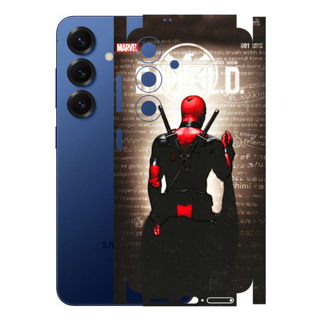 Samsung A/S Series Phone Skins (All Models) - Deadpool - 3D Embossed Finish (L-56) Samsung Galaxy S25 (5G)