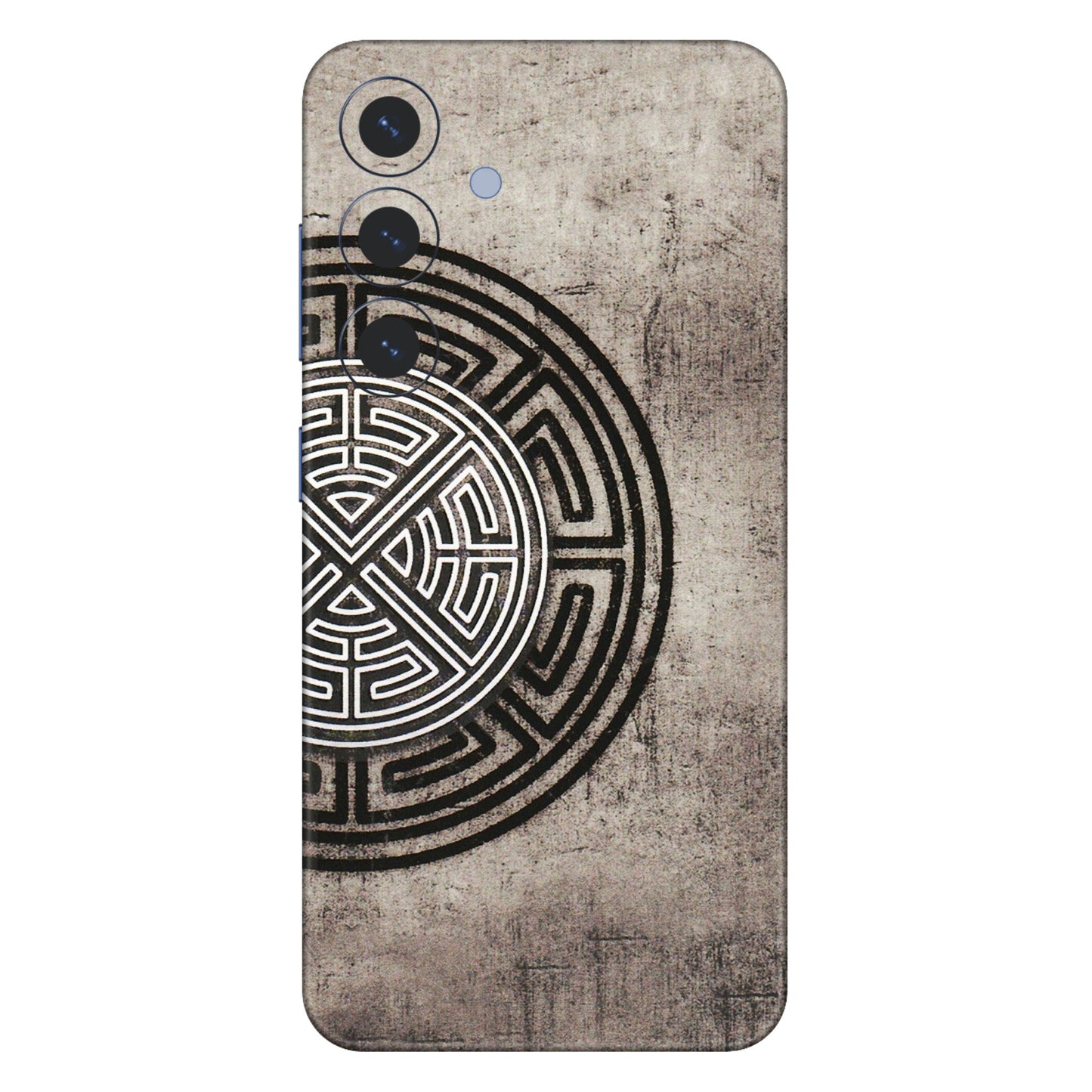 Samsung A/S Series Phone Skins (All Models) - Mysterious Circular Design - 3D Embossed Finish (L-63) Samsung Galaxy S25 (5G)
