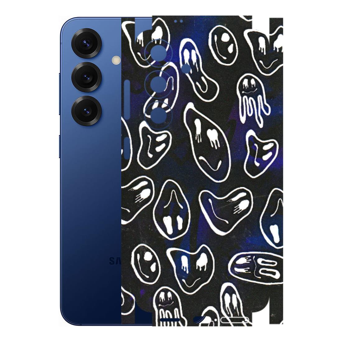 Samsung A/S Series Phone Skins (All Models) - Distorted Smileys - 3D Embossed Finish (L-92) Samsung Galaxy S25 (5G)
