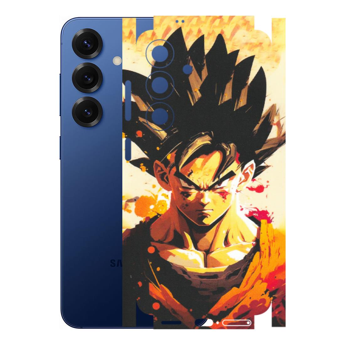 Samsung A/S Series Phone Skins (All Models) - Angry Goku - Matte Finish (M-12) Samsung Galaxy S25 (5G)