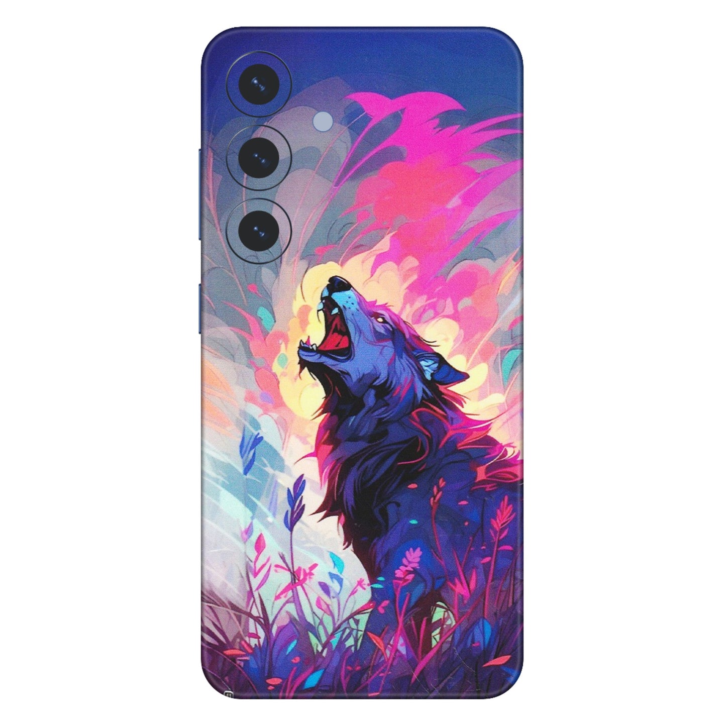 Samsung A/S Series Phone Skins (All Models) - New Wild Wolf Abstract - Matte Finish (M-125) Samsung Galaxy S25 (5G)