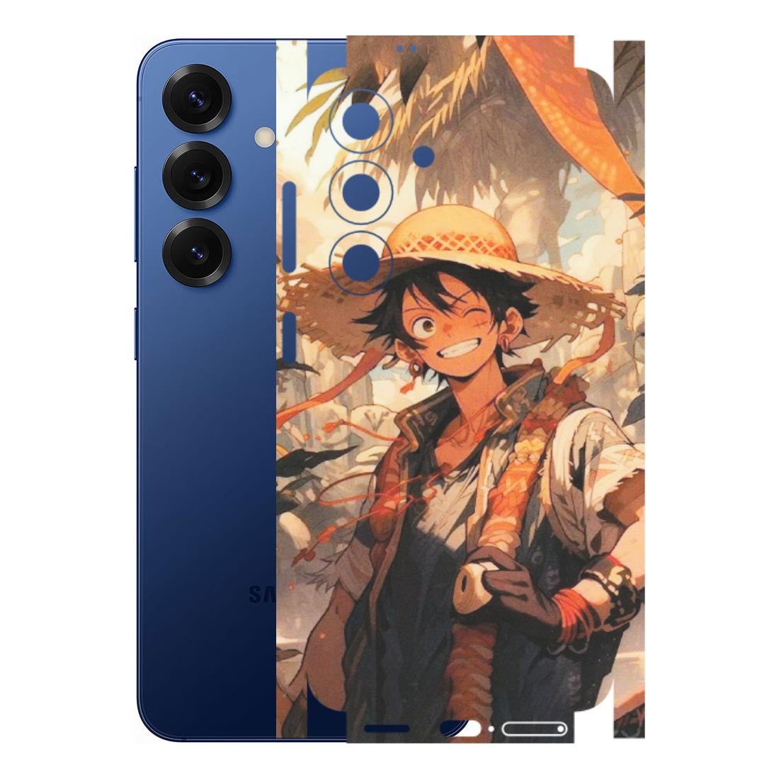 Samsung A/S Series Phone Skins (All Models) - Anime Character Smile - Matte Finish (M-33) Samsung Galaxy S25 (5G)
