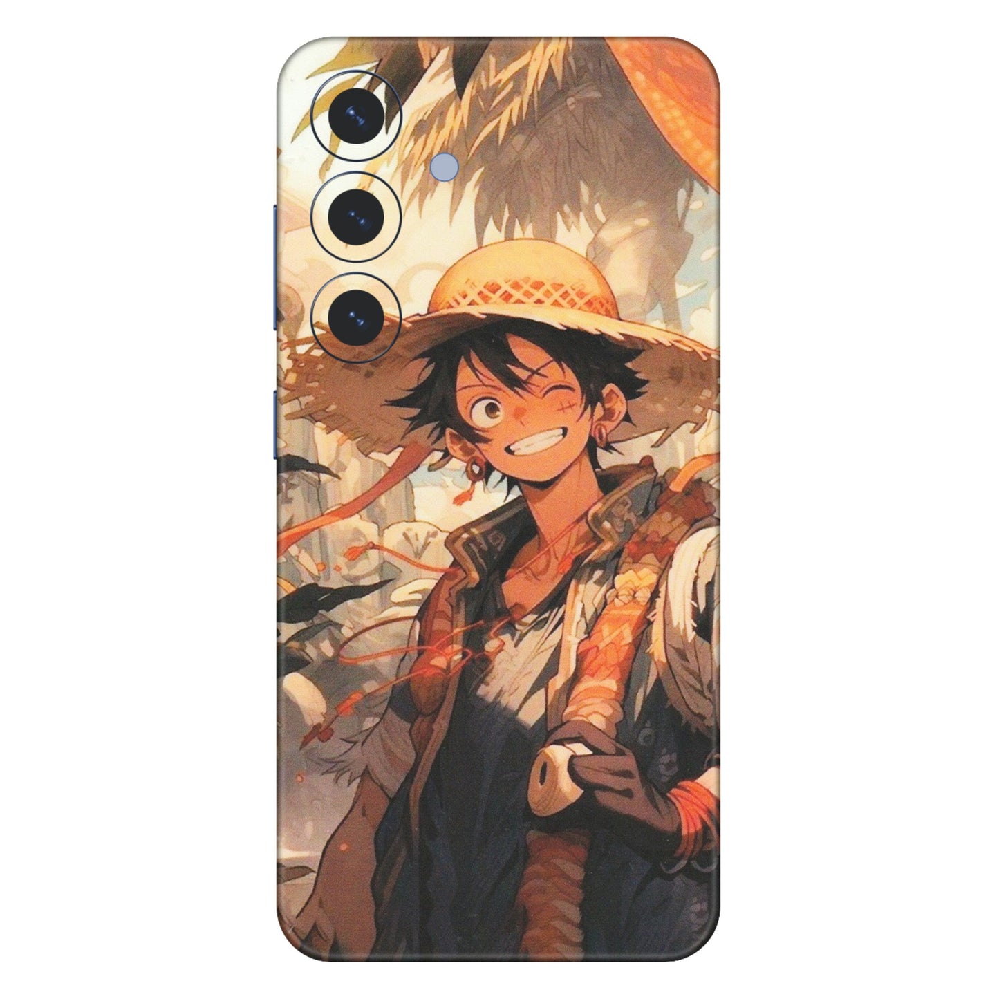 Samsung A/S Series Phone Skins (All Models) - Anime Character Smile - Matte Finish (M-33) Samsung Galaxy S25 (5G)