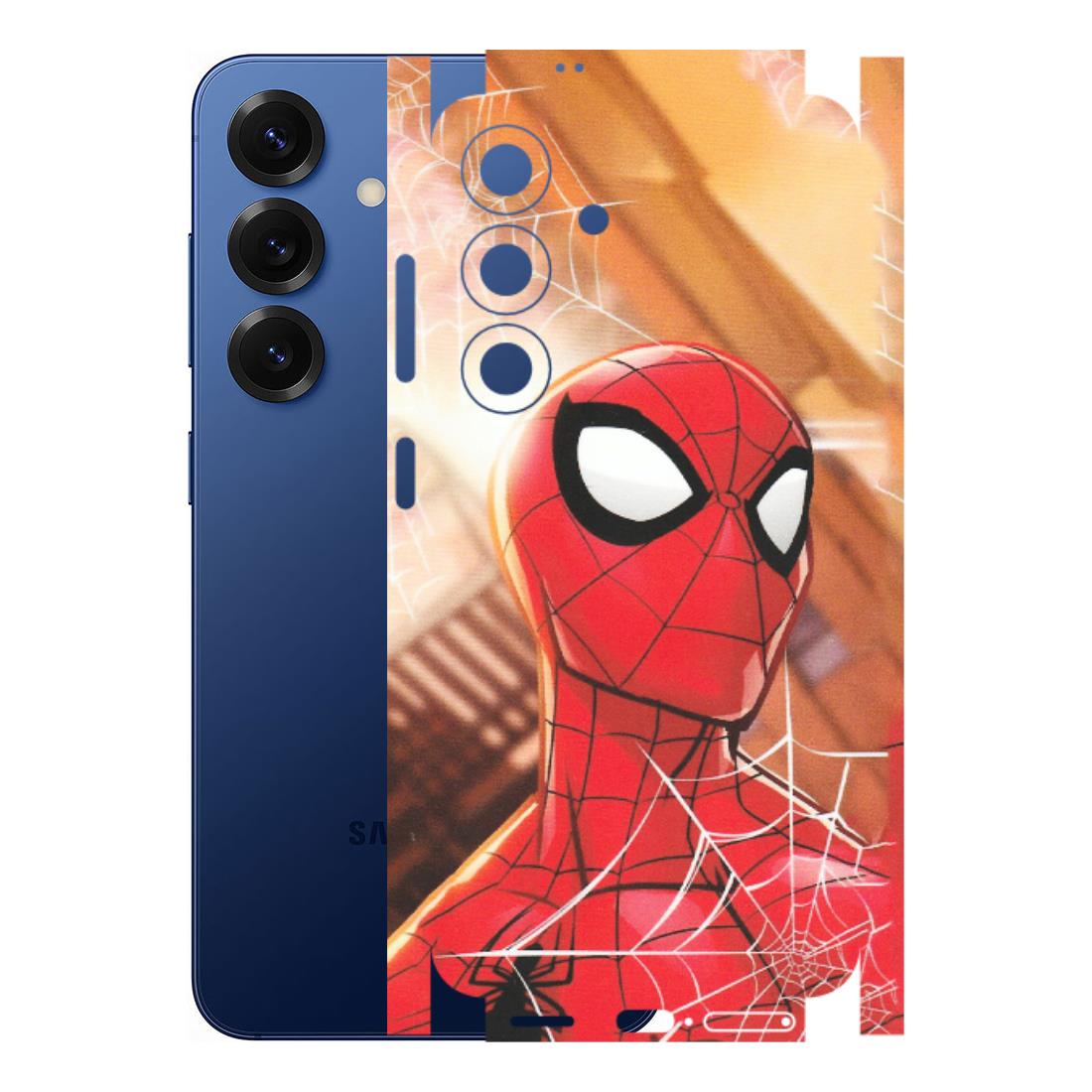 Samsung A/S Series Phone Skins (All Models) - Spiderman Face New - Matte Finish (M-41) Samsung Galaxy S25 (5G)