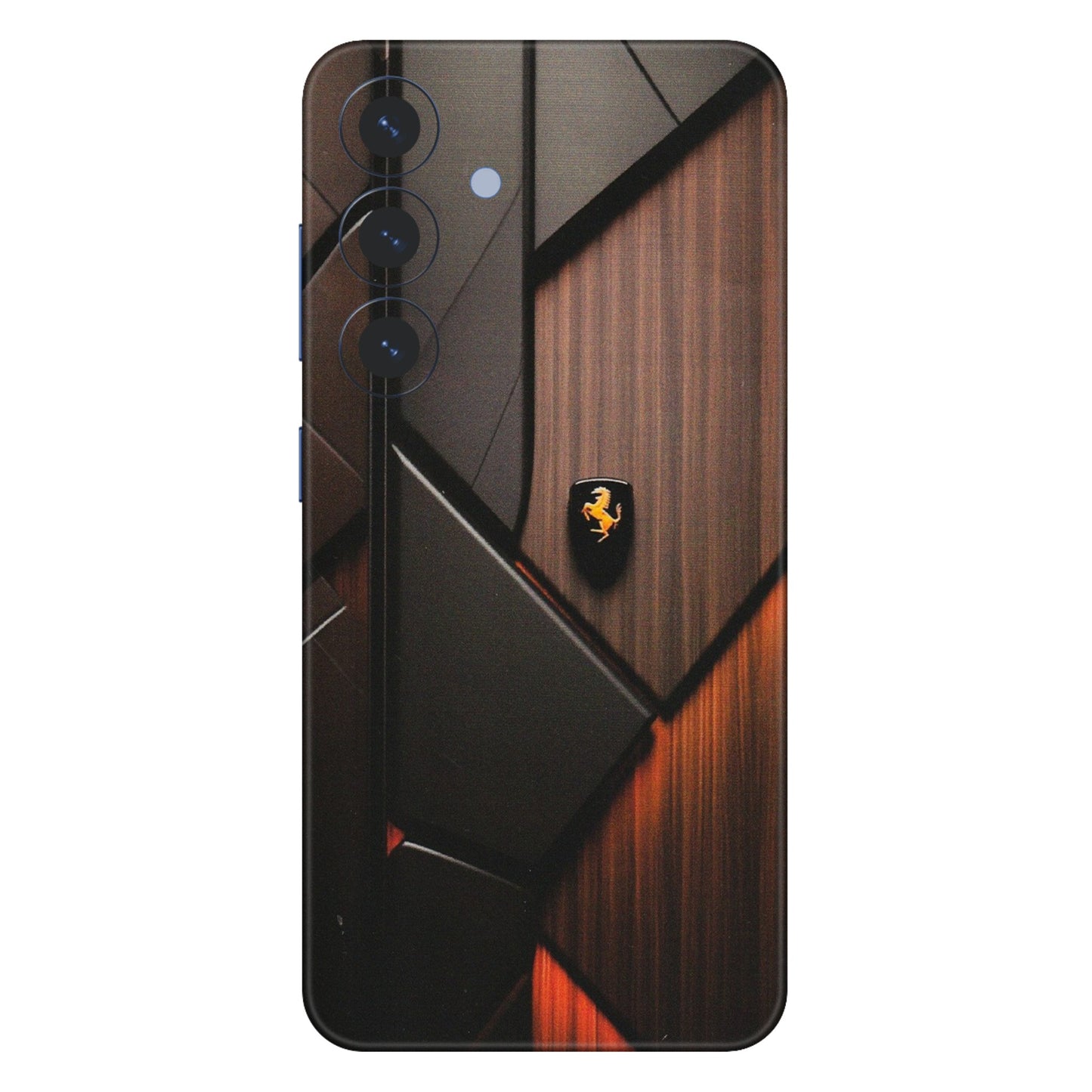 Samsung A/S Series Phone Skins (All Models) - Lambo Beauty Wood Pattern Sober - Matte Finish (M-51) Samsung Galaxy S25 (5G)