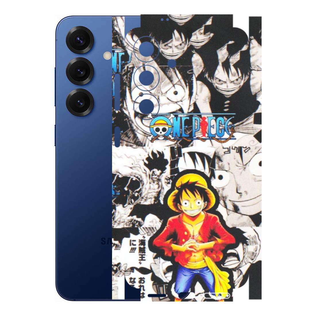 Samsung A/S Series Phone Skins (All Models) - One Piece B&W - Matte Finish (M-63) Samsung Galaxy S25 (5G)
