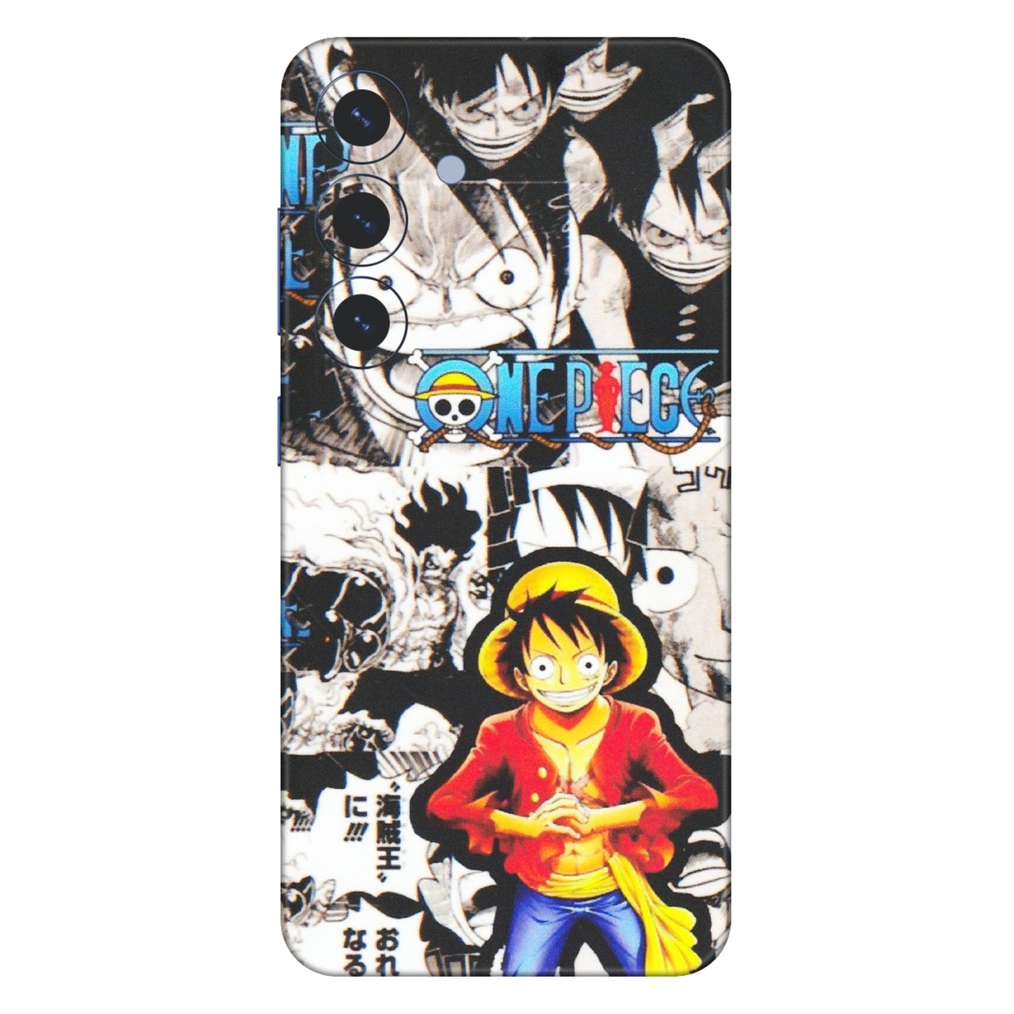 Samsung A/S Series Phone Skins (All Models) - One Piece B&W - Matte Finish (M-63) Samsung Galaxy S25 (5G)