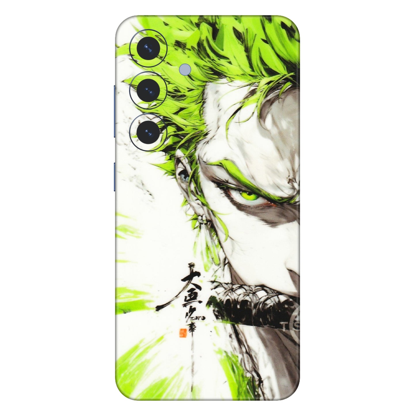Samsung A/S Series Phone Skins (All Models) - Roro Taku Anime - Transparent Finish (T-18) Samsung Galaxy S25 (5G)