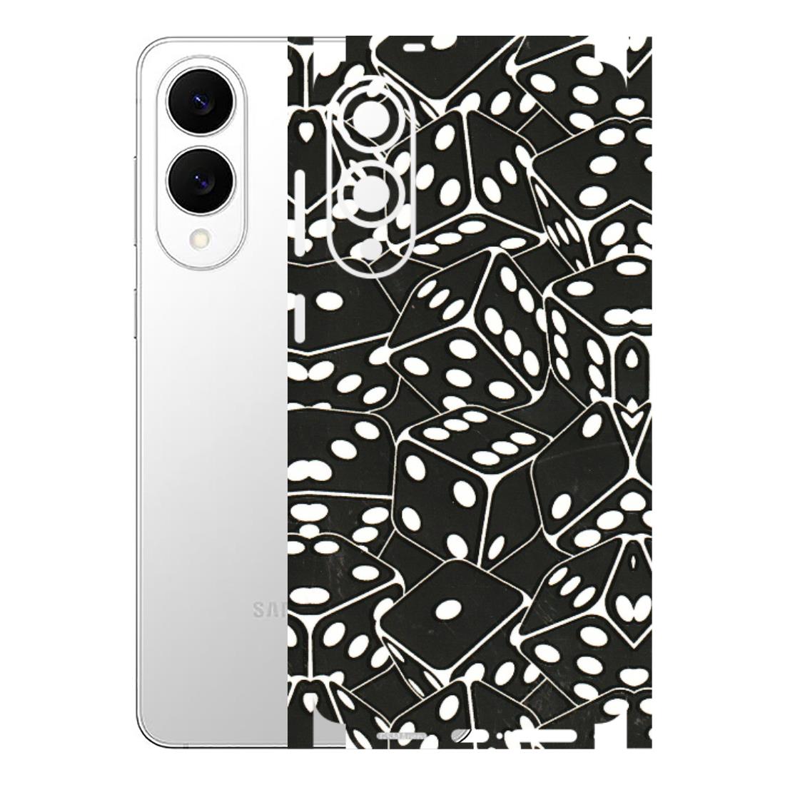 Samsung A/S Series Phone Skins (All Models) - Big Black Dices - 3D Embossed Finish (L-106) Samsung Galaxy S25 Edge