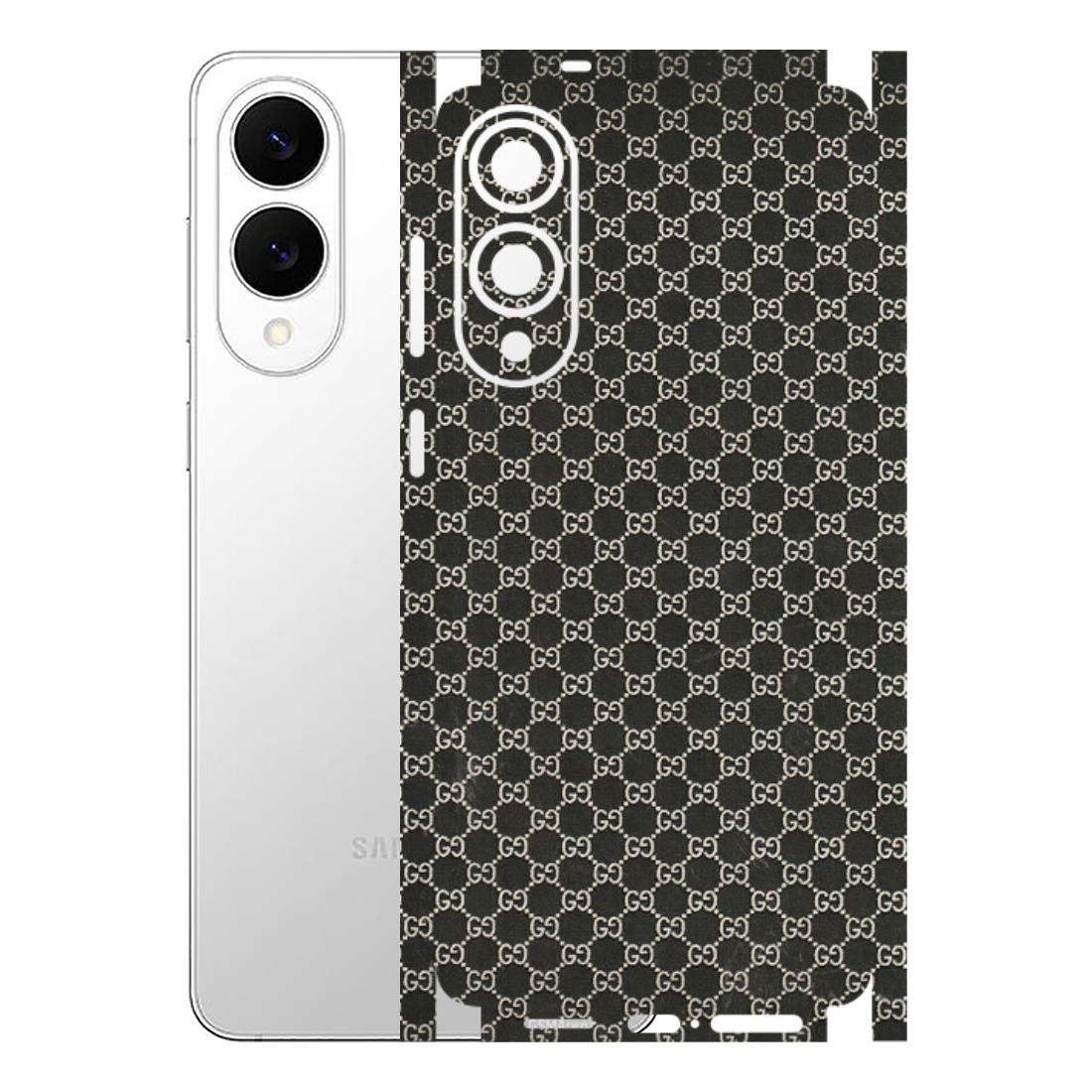 Samsung A/S Series Phone Skins (All Models) - Black G Print - 3D Embossed Finish (L-109) Samsung Galaxy S25 Edge