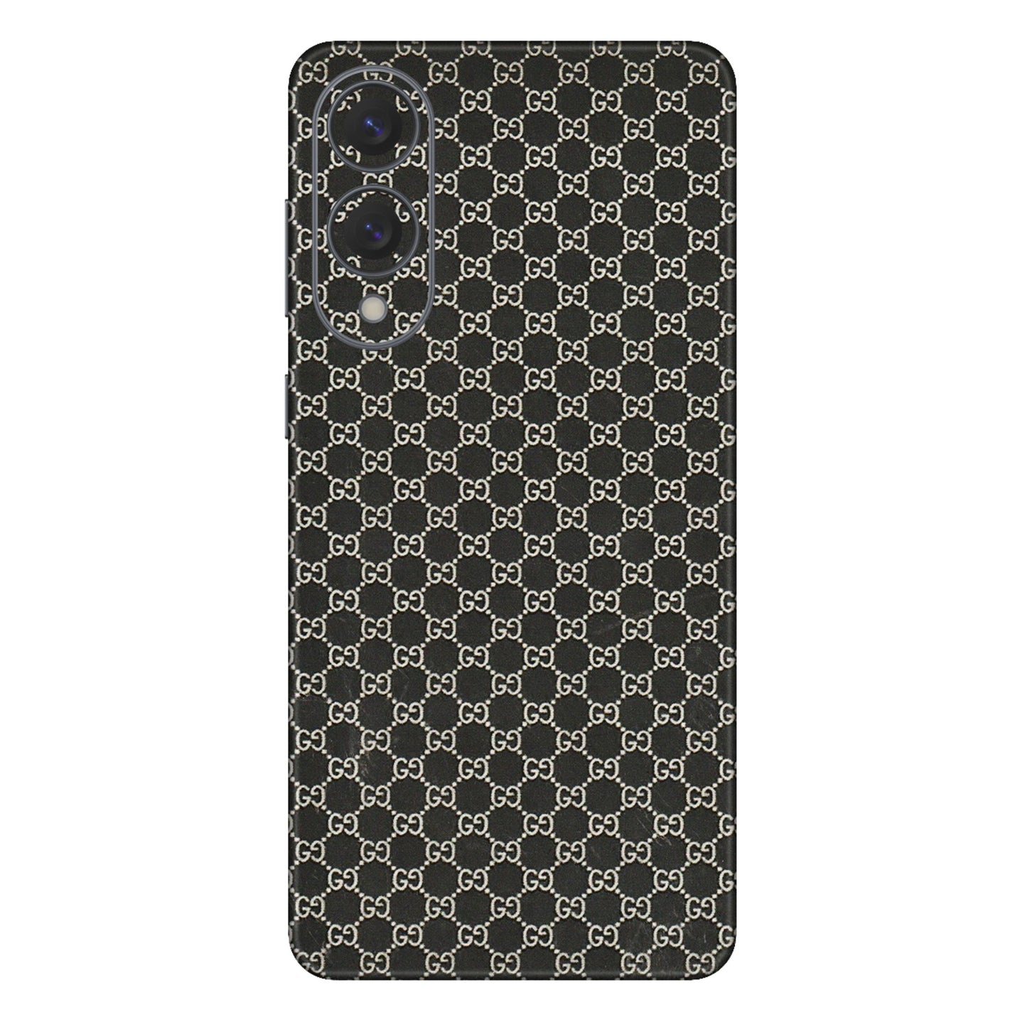Samsung A/S Series Phone Skins (All Models) - Black G Print - 3D Embossed Finish (L-109) Samsung Galaxy S25 Edge