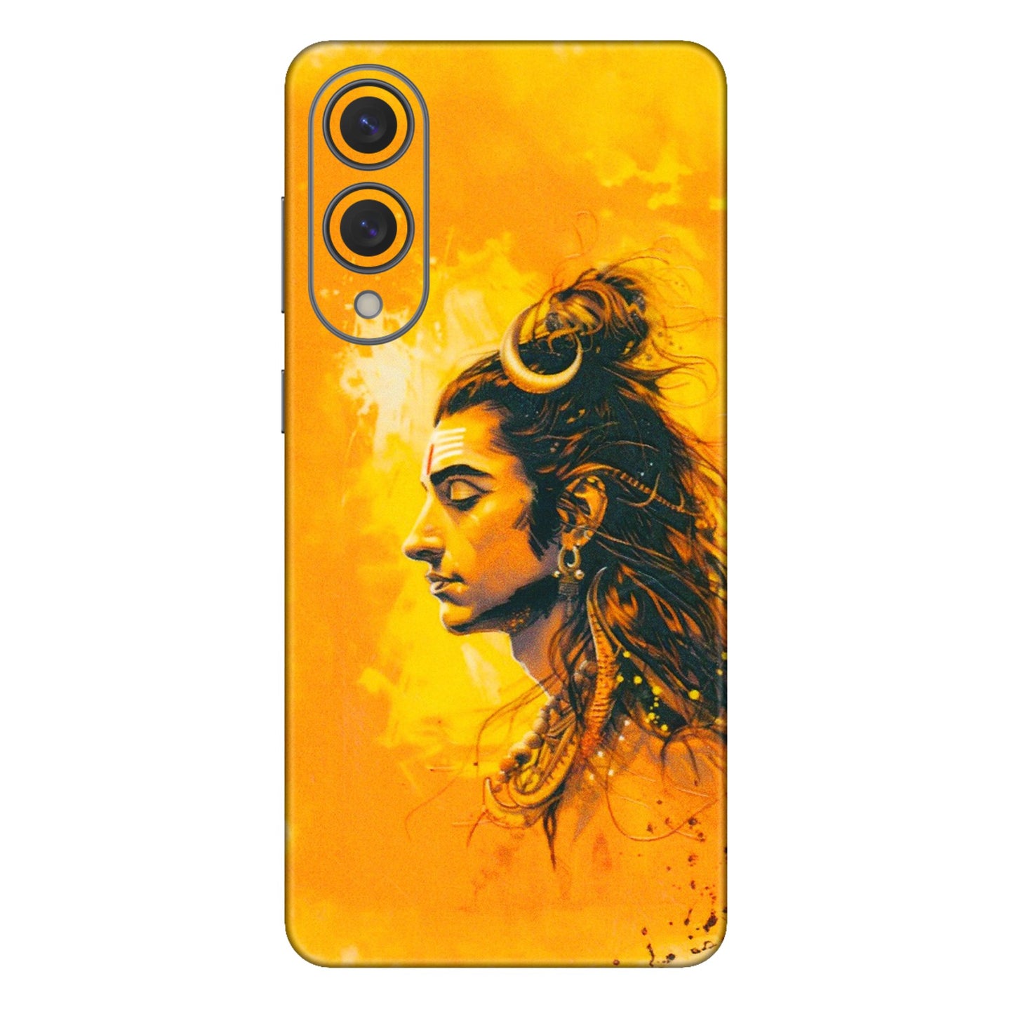 Samsung A/S Series Phone Skins (All Models) - Shiv Shakti - 3D Embossed Finish (L-14) Samsung Galaxy S25 Edge