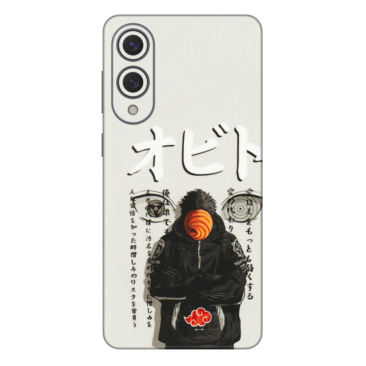 Samsung A/S Series Phone Skins (All Models) - Obito Anime Eye - 3D Embossed Finish (L-19) Samsung Galaxy S25 Edge