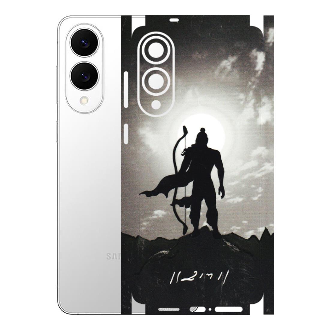 Samsung A/S Series Phone Skins (All Models) - Jai Siya Ram - 3D Embossed Finish (L-200) Samsung Galaxy S25 Edge
