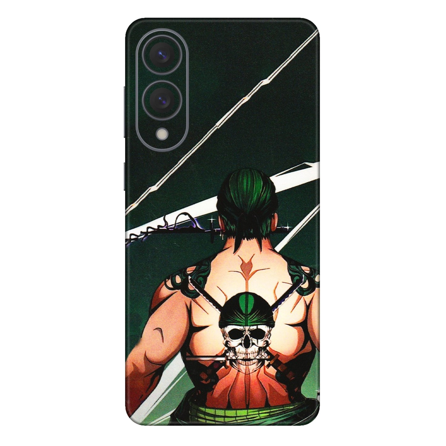 Samsung A/S Series Phone Skins (All Models) - Zoro Anime - 3D Embossed Finish (L-23) Samsung Galaxy S25 Edge