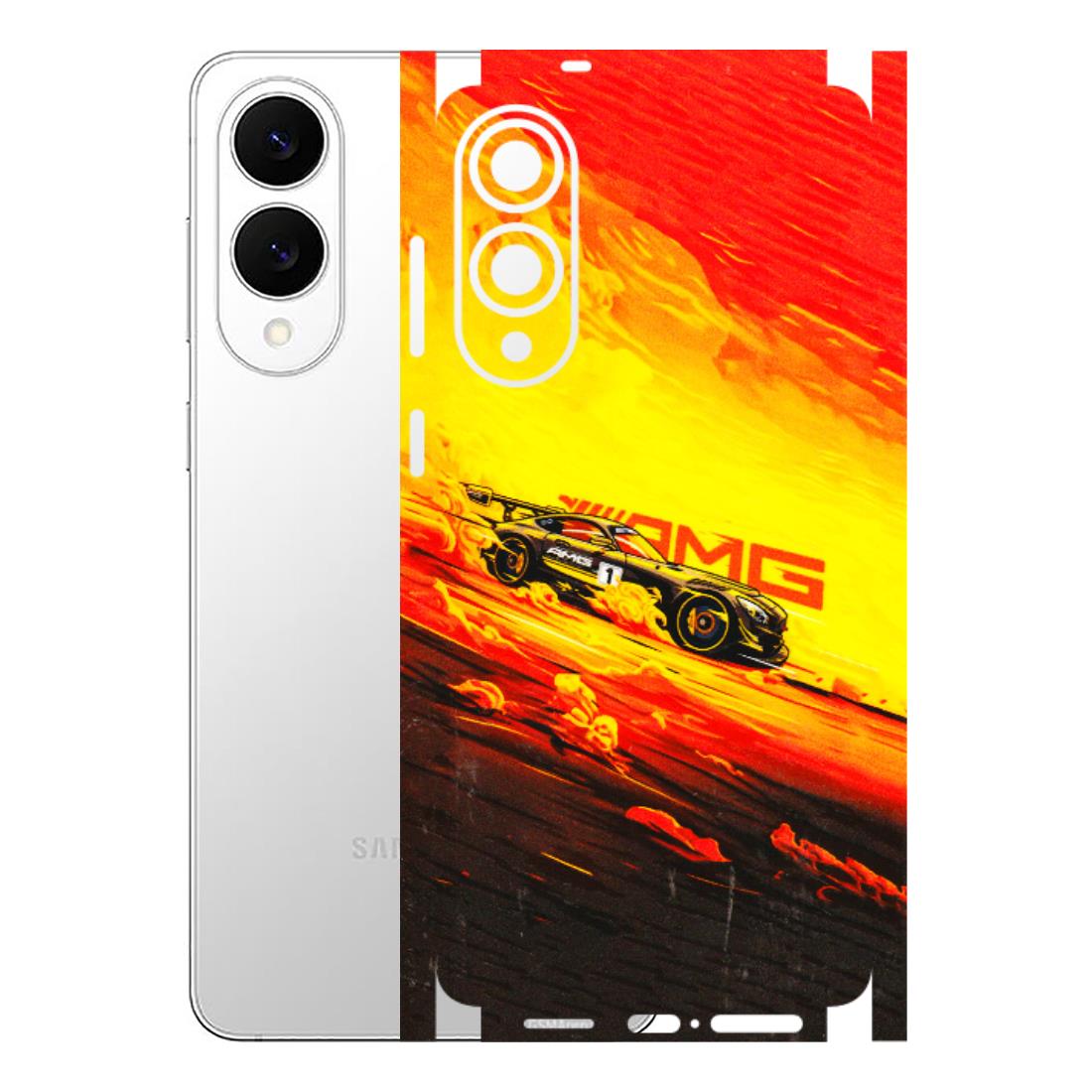 Samsung A/S Series Phone Skins (All Models) - AMG Car Speed Cover - 3D Embossed Finish (L-256) Samsung Galaxy S25 Edge