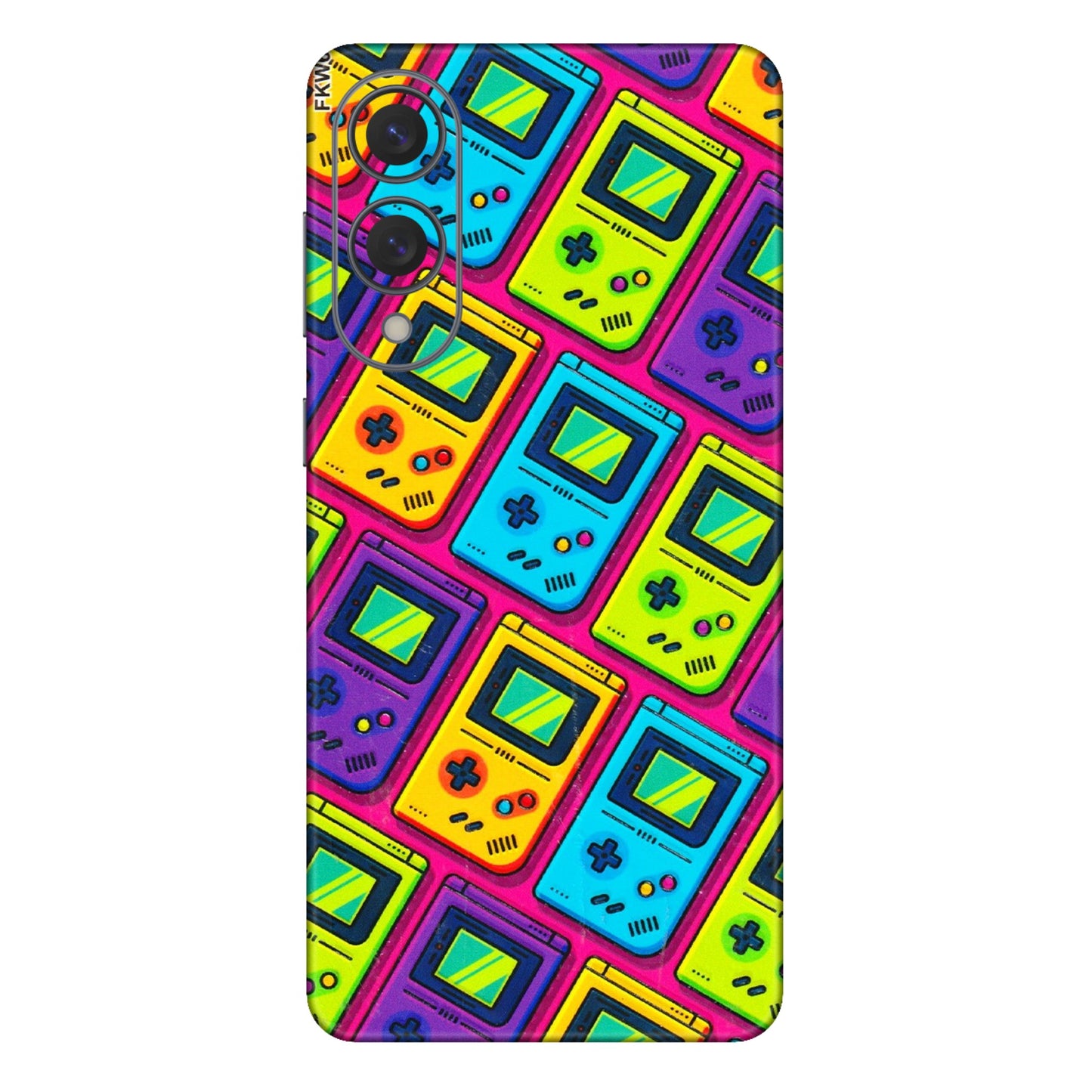 Samsung A/S Series Phone Skins (All Models) - Gameboy Colourful - 3D Embossed Finish (L-266) Samsung Galaxy S25 Edge