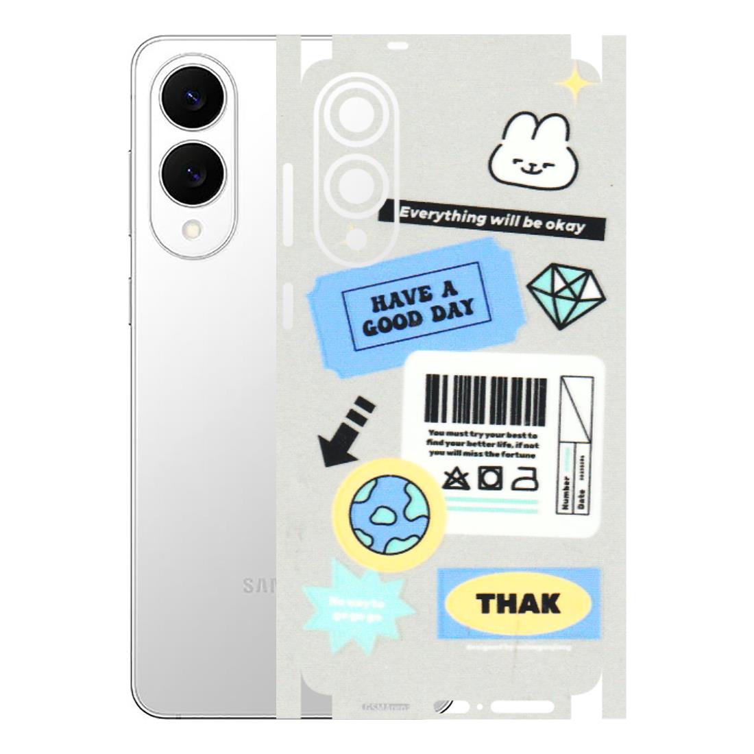 Samsung A/S Series Phone Skins (All Models) - Will Be Okay Design - 3D Embossed Finish (L-316) Samsung Galaxy S25 Edge