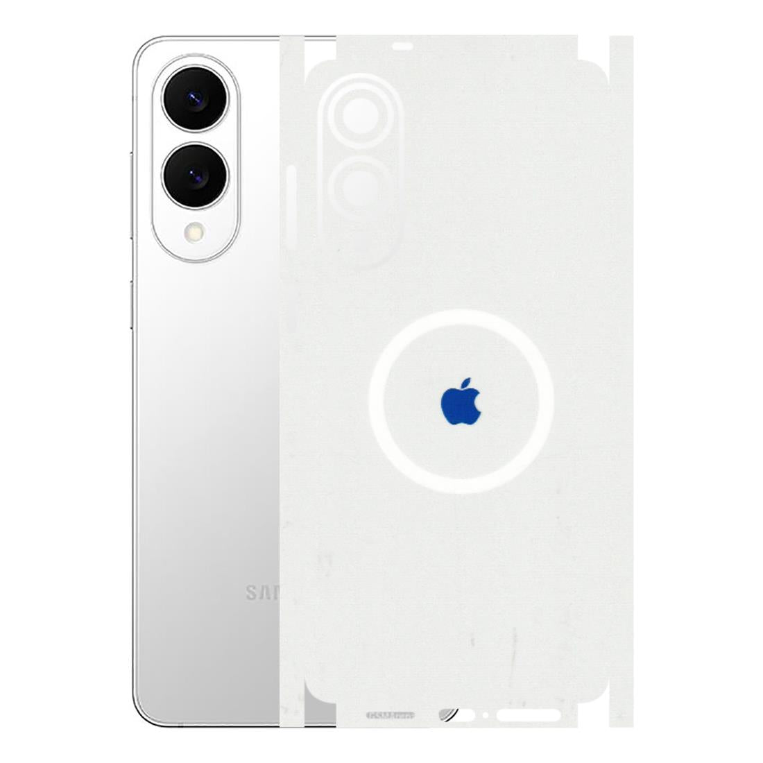 Samsung A/S Series Phone Skins (All Models) - iPhone Magsafe Logo - 3D Embossed Finish (L-320) Samsung Galaxy S25 Edge