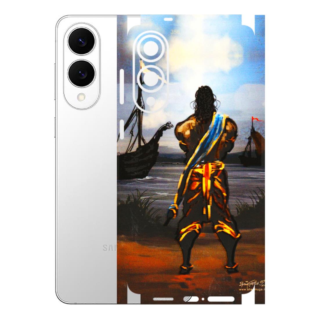 Samsung A/S Series Phone Skins (All Models) - Heavenly God Figure - 3D Embossed Finish (L-34) Samsung Galaxy S25 Edge