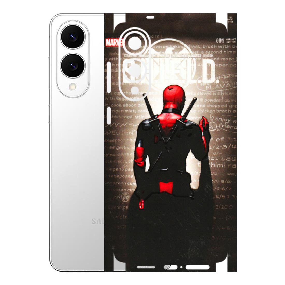 Samsung A/S Series Phone Skins (All Models) - Deadpool - 3D Embossed Finish (L-56) Samsung Galaxy S25 Edge