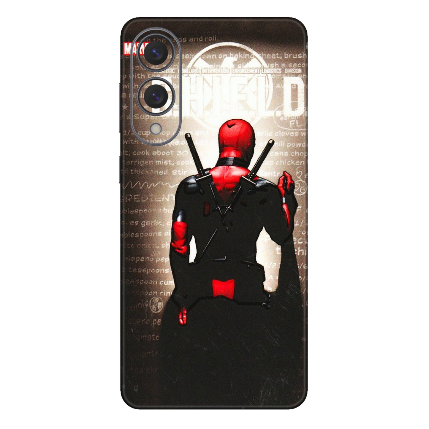 Samsung A/S Series Phone Skins (All Models) - Deadpool - 3D Embossed Finish (L-56) Samsung Galaxy S25 Edge