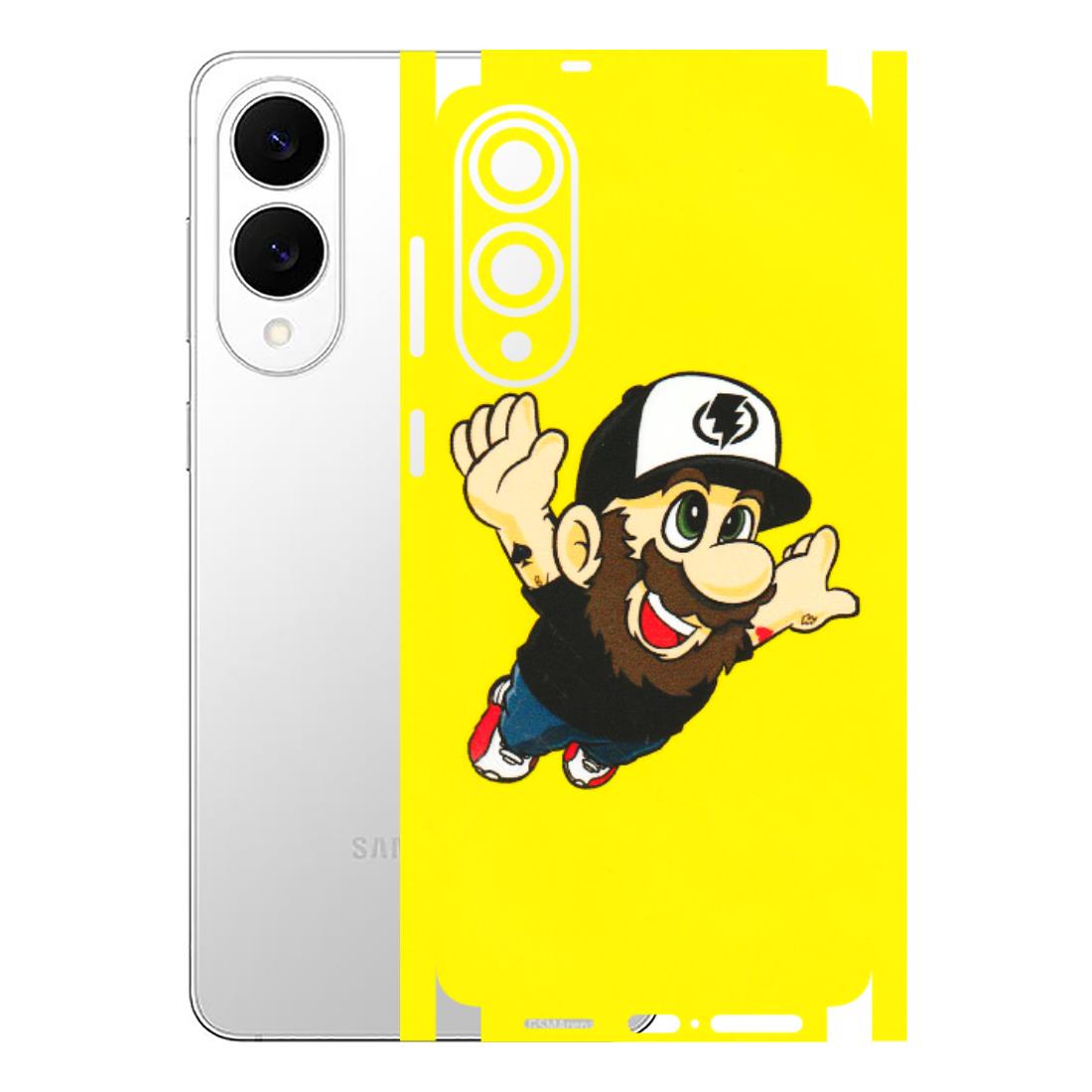 Samsung A/S Series Phone Skins (All Models) - Flying Beardo - 3D Embossed Finish (L-60) Samsung Galaxy S25 Edge