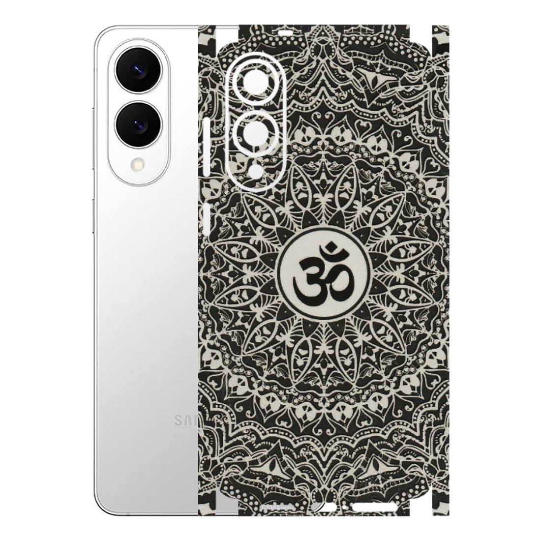 Samsung A/S Series Phone Skins (All Models) - Aum Elegant Mandala - 3D Embossed Finish (L-62) Samsung Galaxy S25 Edge