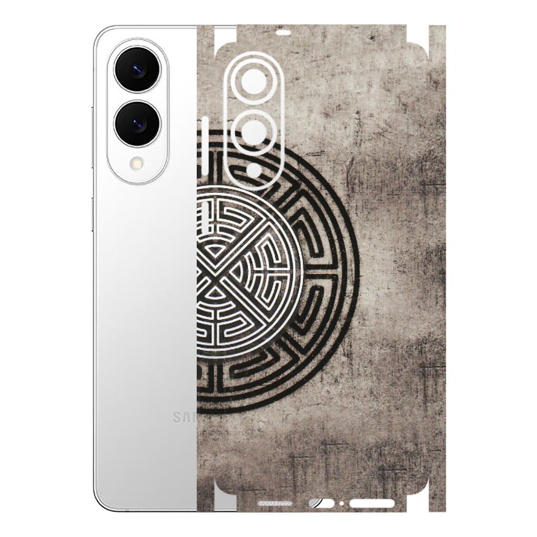 Samsung A/S Series Phone Skins (All Models) - Mysterious Circular Design - 3D Embossed Finish (L-63) Samsung Galaxy S25 Edge