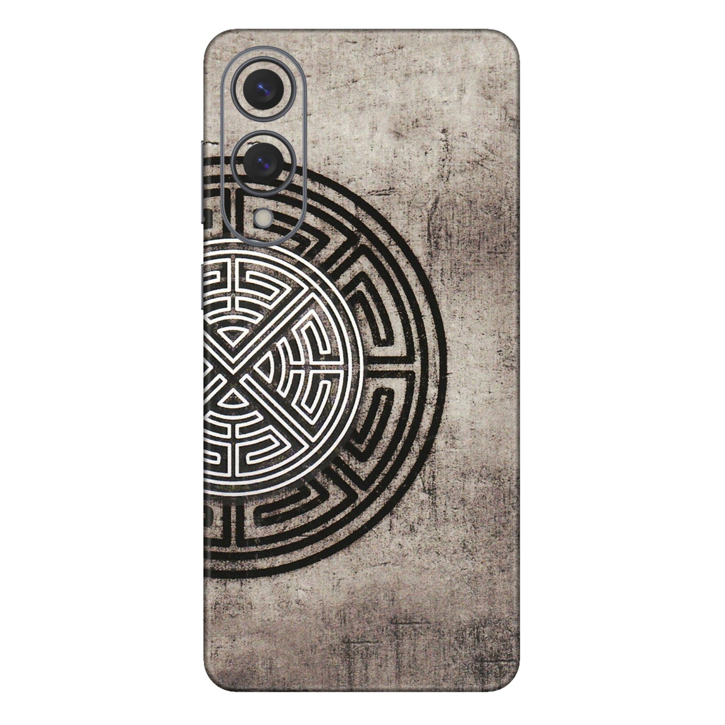 Samsung A/S Series Phone Skins (All Models) - Mysterious Circular Design - 3D Embossed Finish (L-63) Samsung Galaxy S25 Edge