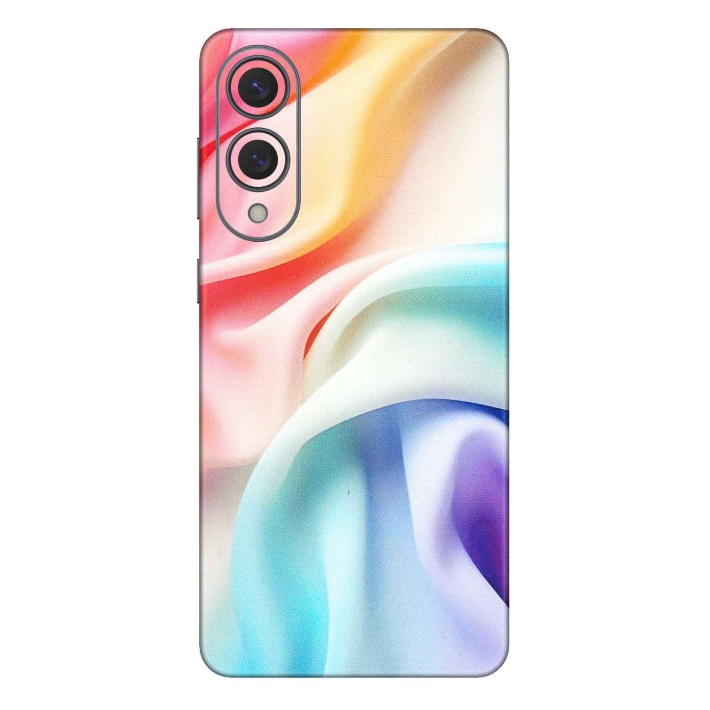 Samsung A/S Series Phone Skins (All Models) - Colourful Silk Cloth - Matte Finish (M-165) Samsung Galaxy S25 Edge