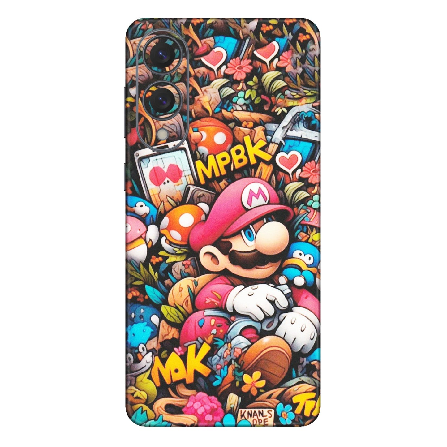 Samsung A/S Series Phone Skins (All Models) - Super Mario Bros Artistic - Matte Finish (M-173) Samsung Galaxy S25 Edge