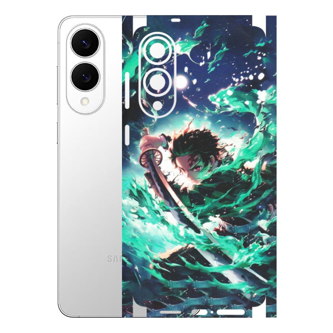 Samsung A/S Series Phone Skins (All Models) - Sword Fighter Anime - Matte Finish (M-29) Samsung Galaxy S25 Edge