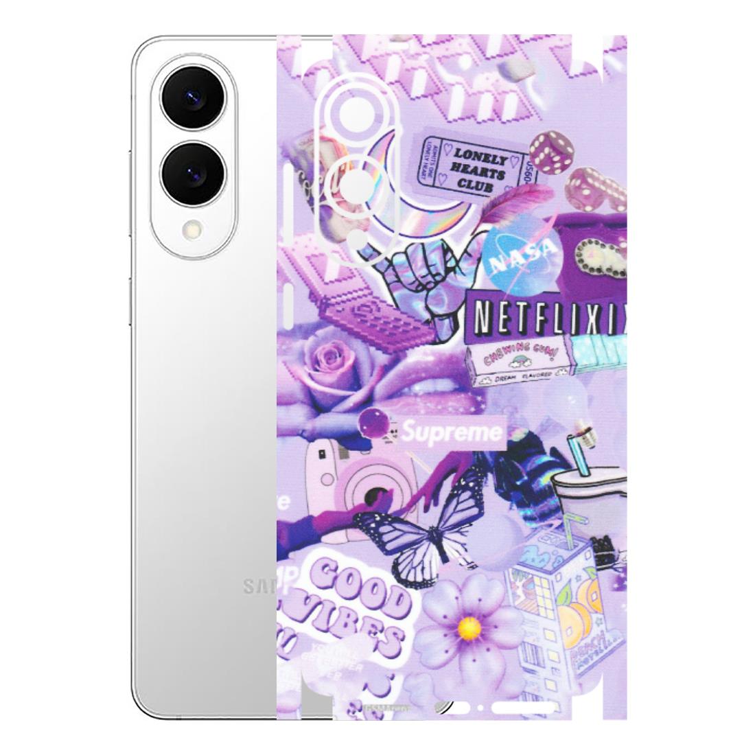 Samsung A/S Series Phone Skins (All Models) - Supreme Purple Magic - Matte Finish (M-88) Samsung Galaxy S25 Edge