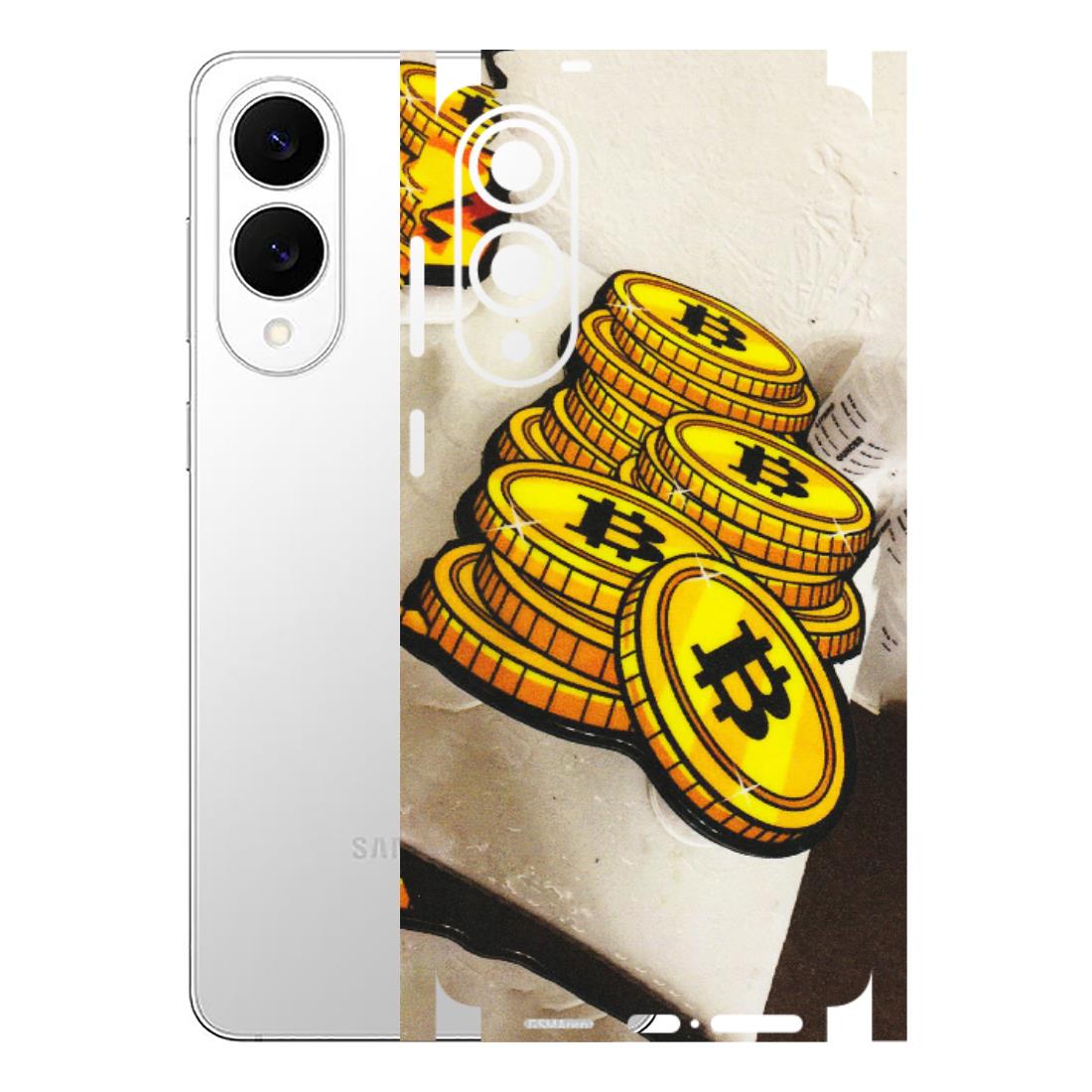 Samsung A/S Series Phone Skins (All Models) - Billionaire Bitcoin Collection - Matte Finish (M-92) Samsung Galaxy S25 Edge
