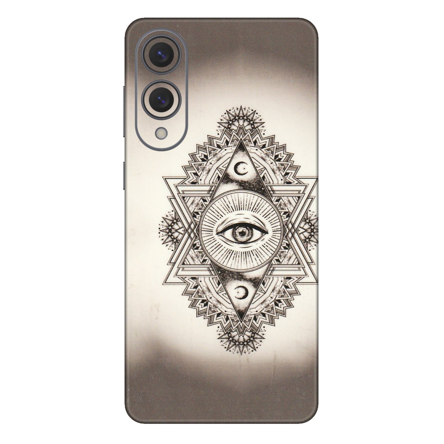 Samsung A/S Series Phone Skins (All Models) - Illuminati Great Eye - Transparent Finish (T-14) Samsung Galaxy S25 Edge