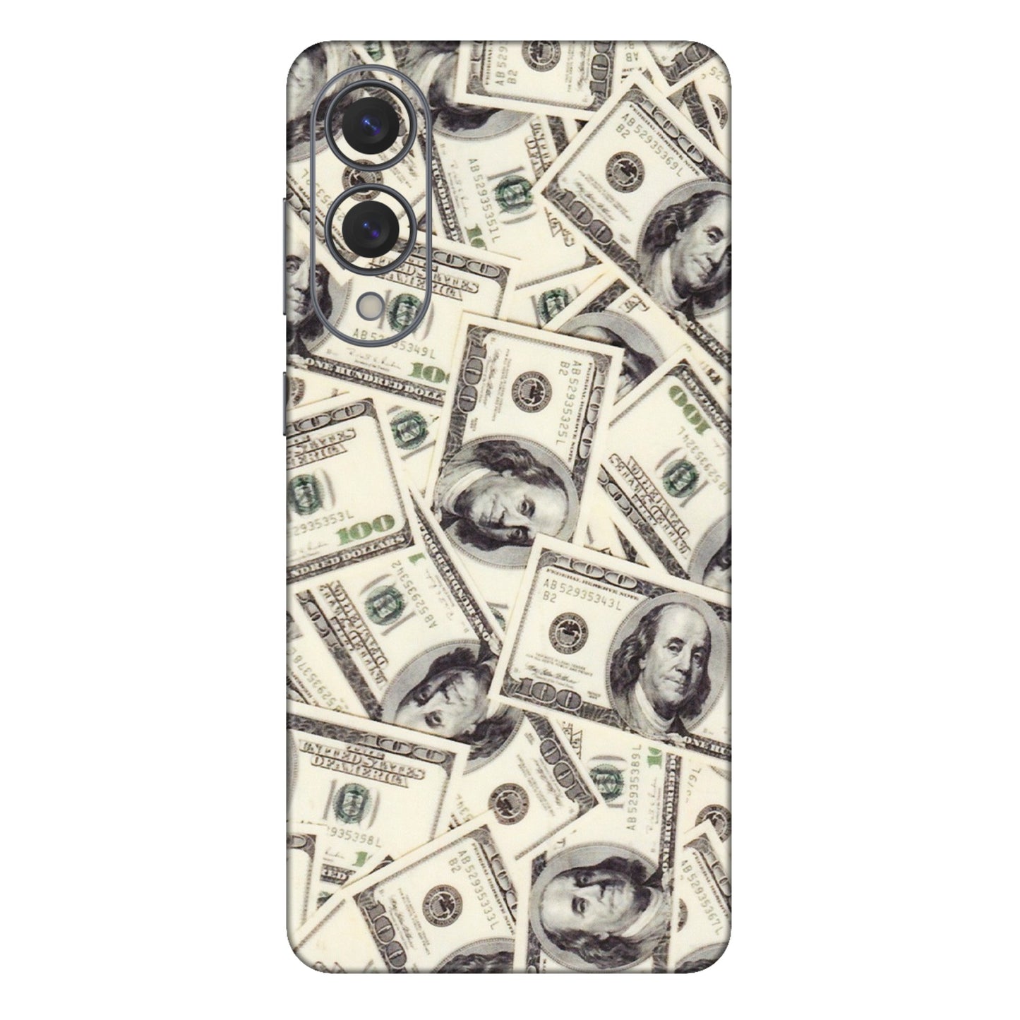 Samsung A/S Series Phone Skins (All Models) - Dollar Lover - Transparent Finish (T-17) Samsung Galaxy S25 Edge