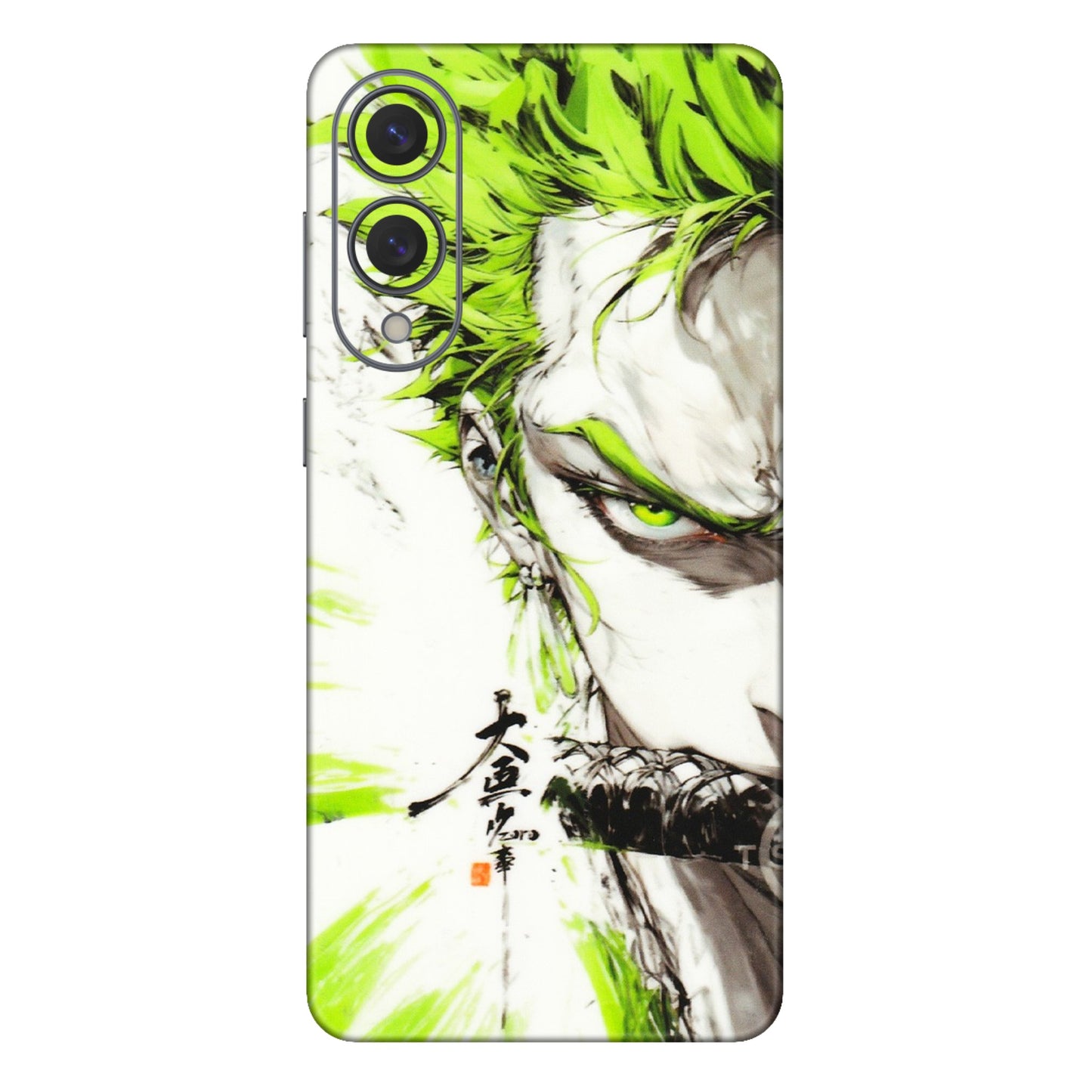 Samsung A/S Series Phone Skins (All Models) - Roro Taku Anime - Transparent Finish (T-18) Samsung Galaxy S25 Edge