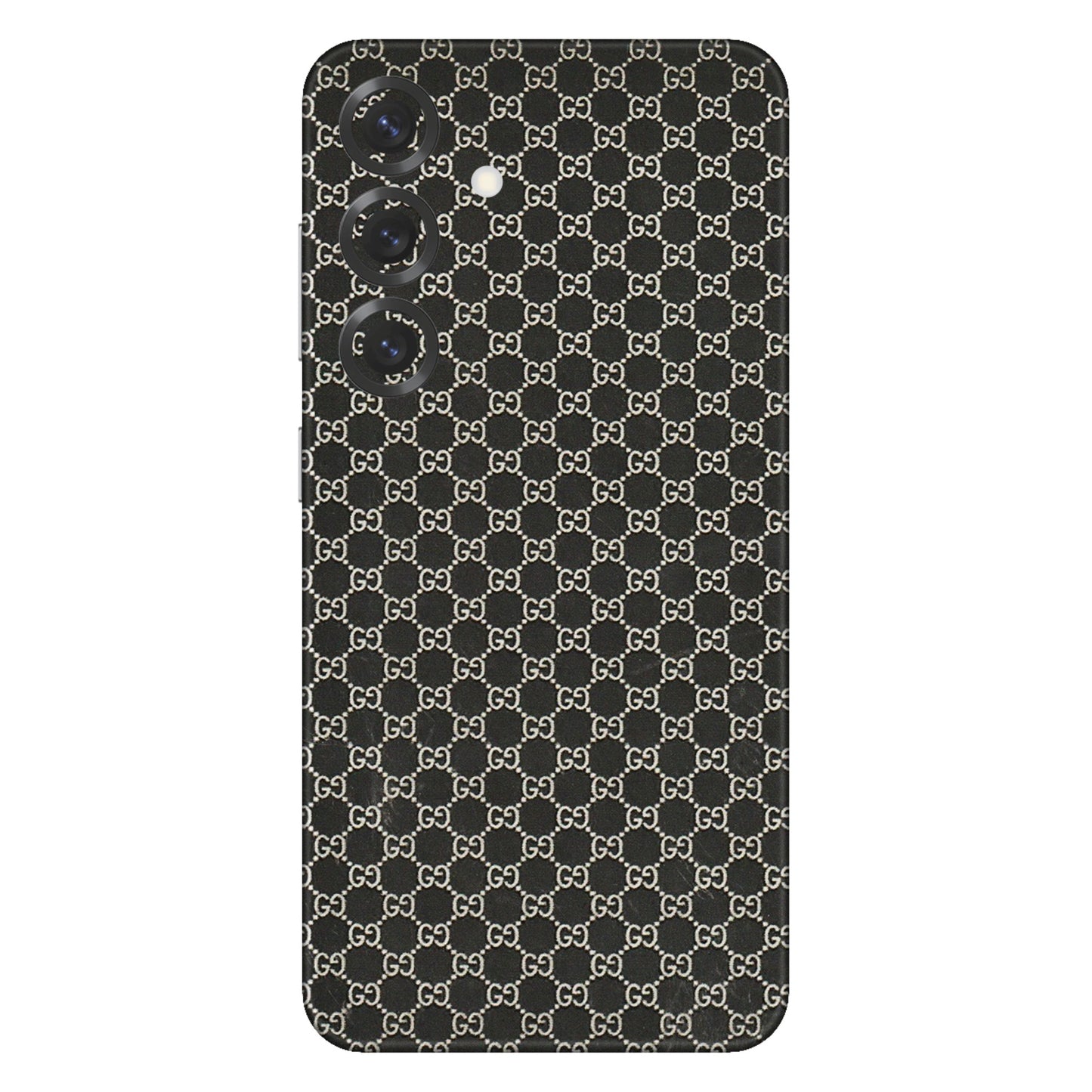 Samsung A/S Series Phone Skins (All Models) - Black G Print - 3D Embossed Finish (L-109) Samsung Galaxy S25 Plus