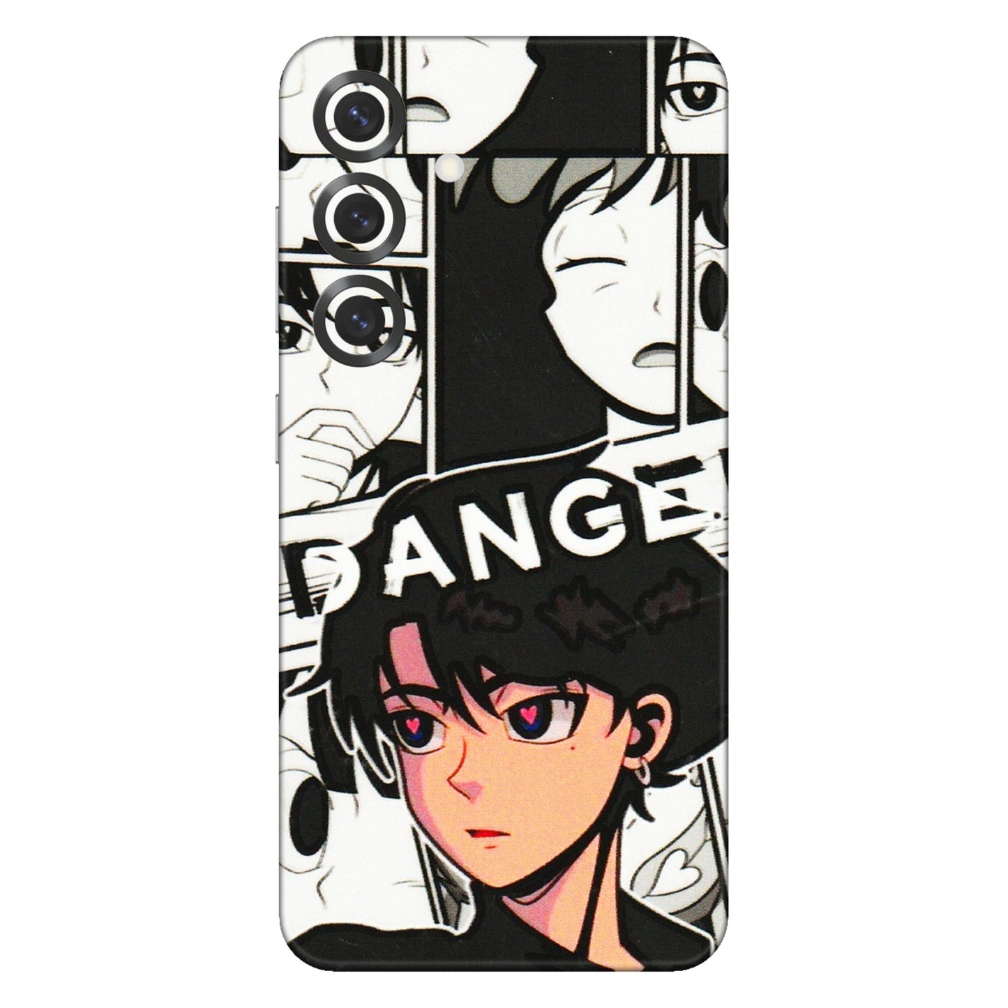 Samsung A/S Series Phone Skins (All Models) - Danger Anime - 3D Embossed Finish (L-155) Samsung Galaxy S25 Plus
