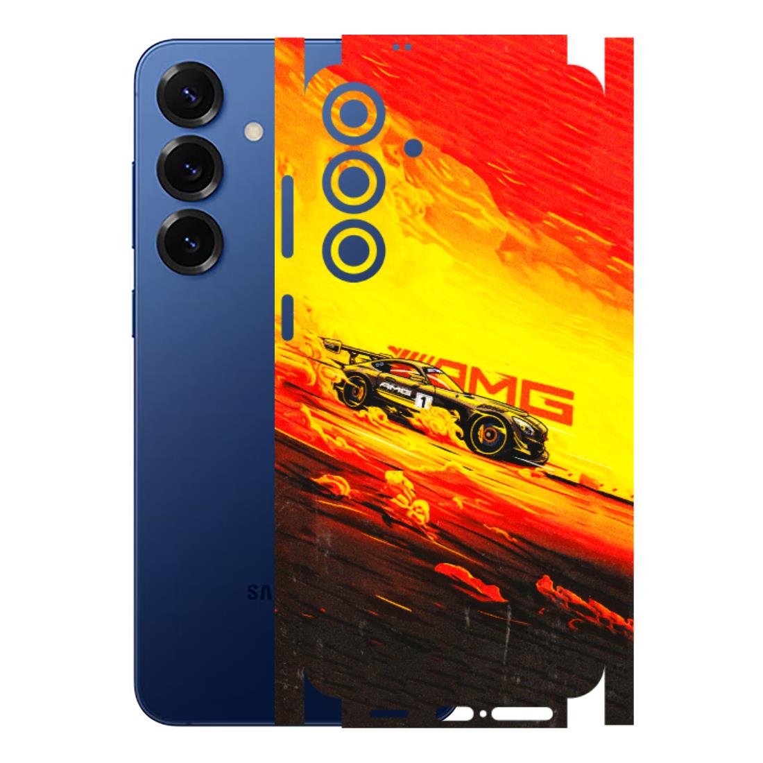 Samsung A/S Series Phone Skins (All Models) - AMG Car Speed Cover - 3D Embossed Finish (L-256) Samsung Galaxy S25 Plus