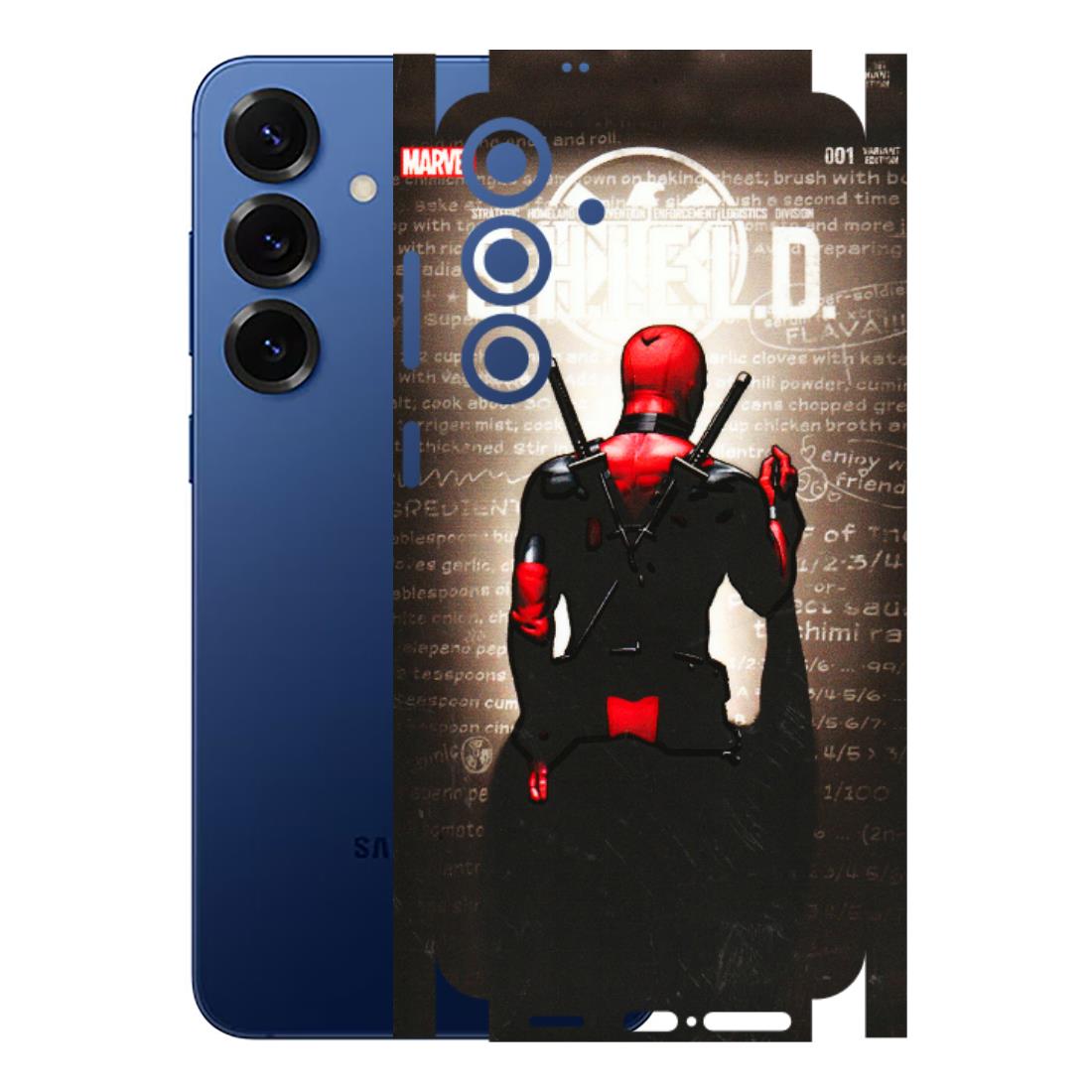 Samsung A/S Series Phone Skins (All Models) - Deadpool - 3D Embossed Finish (L-56) Samsung Galaxy S25 Plus