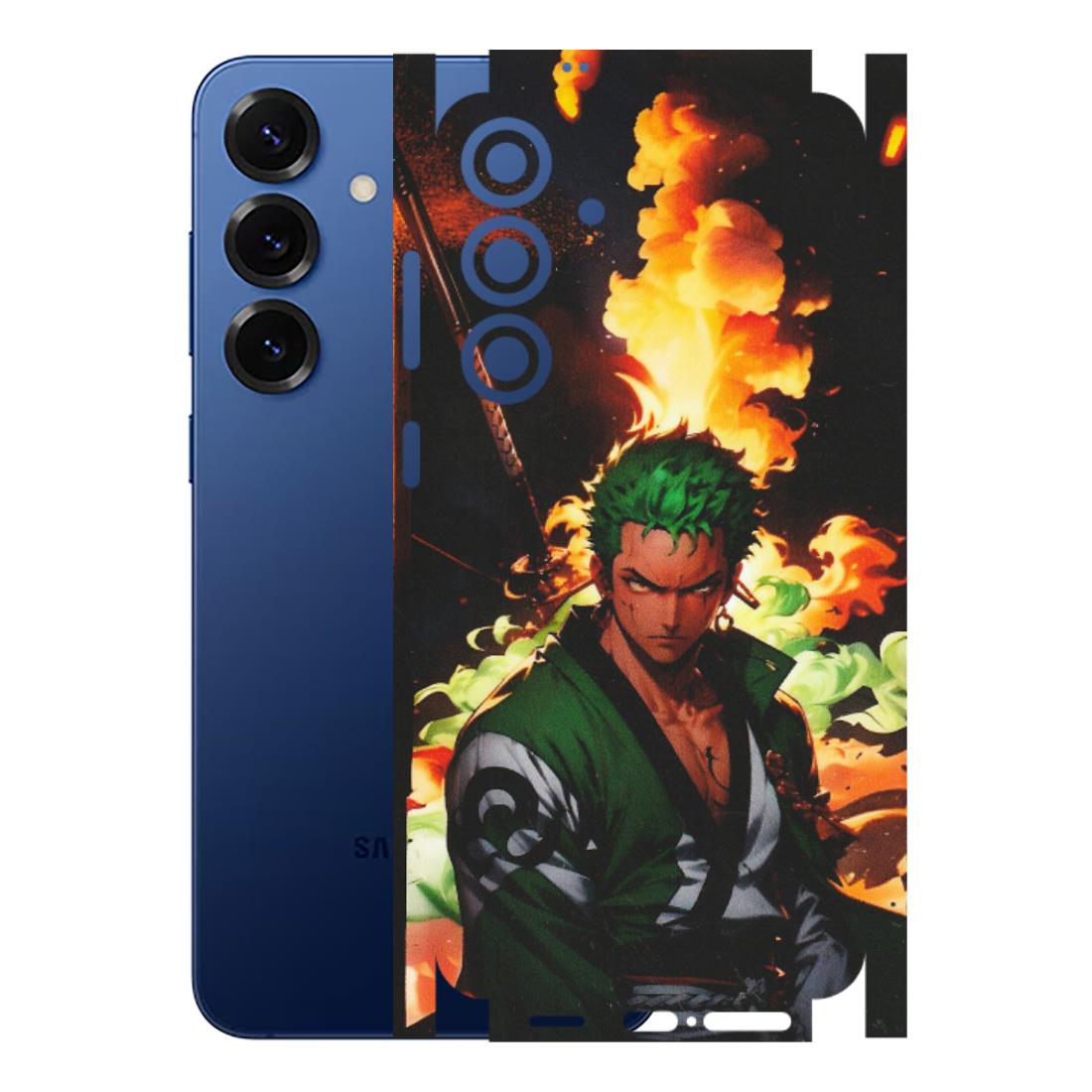 Samsung A/S Series Phone Skins (All Models) - Roronoa Zoro - Matte Finish (M-102) Samsung Galaxy S25 Plus