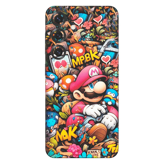 Samsung A/S Series Phone Skins (All Models) - Super Mario Bros Artistic - Matte Finish (M-173) Samsung Galaxy S25 Plus