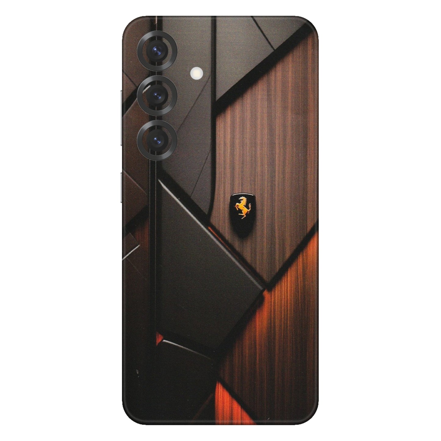Samsung A/S Series Phone Skins (All Models) - Lambo Beauty Wood Pattern Sober - Matte Finish (M-51) Samsung Galaxy S25 Plus