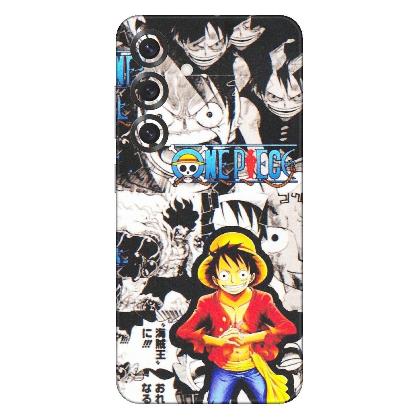 Samsung A/S Series Phone Skins (All Models) - One Piece B&W - Matte Finish (M-63) Samsung Galaxy S25 Plus
