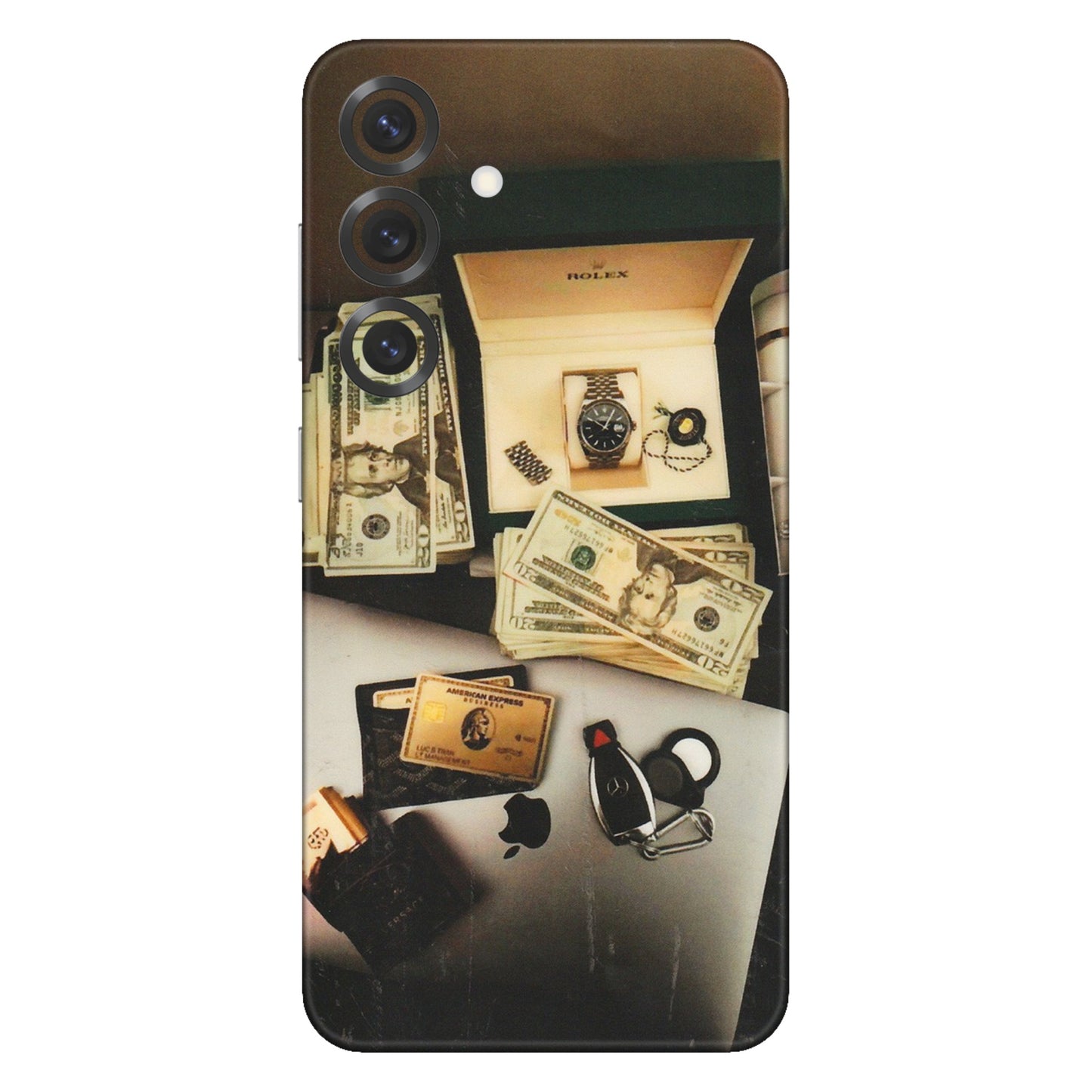Samsung A/S Series Phone Skins (All Models) - Luxury Lifestyle - Transparent Finish (T-11) Samsung Galaxy S25 Plus